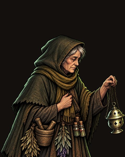 Portrait of Mother Hollis
